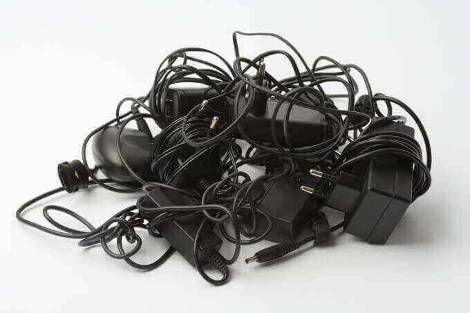 Mess of Charging Cables