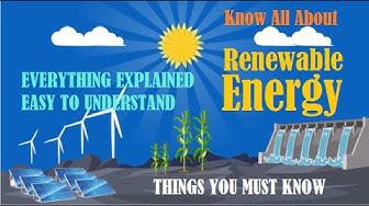 'Video thumbnail for Renewable Energy - Definition, Sources, Advantages and Challenges'