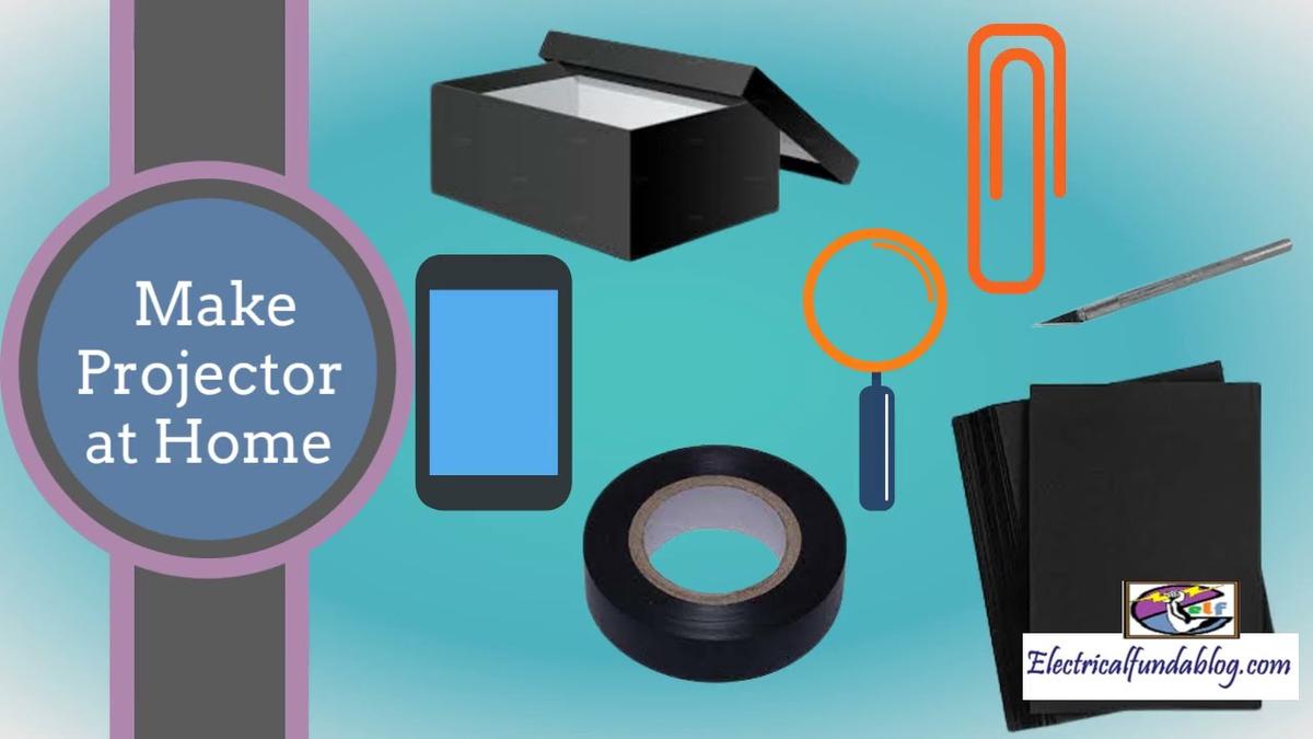 'Video thumbnail for Make Projector at Home Using Phone - Step by Step Procedure'