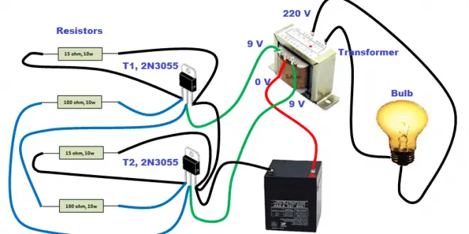 How to Make Simple Inverter at Home - Circuit & Step by ... basic wiring schematic 24 volt 