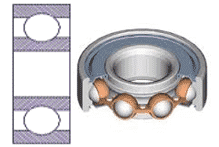 Single row deep groove ball bearing