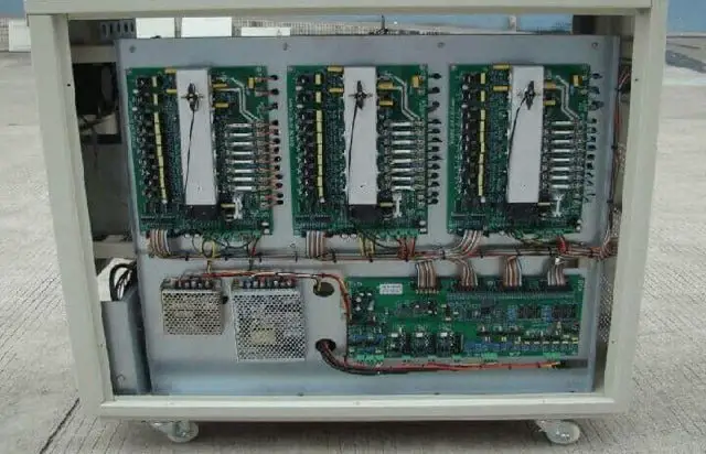 Inner View of Static Voltage Stabilizer