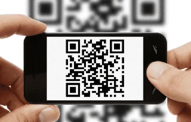 QR code used in Marker based Augmented Reality