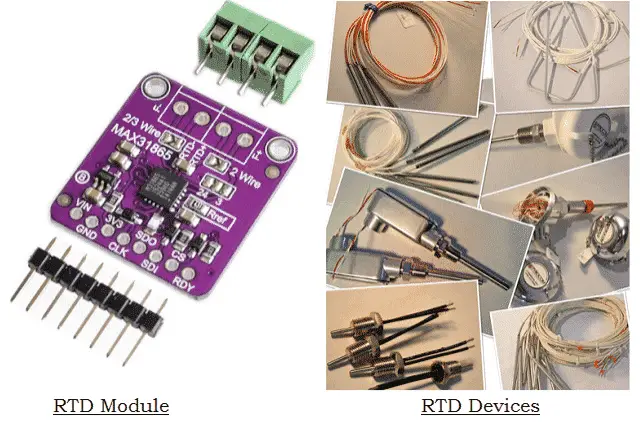 Resistance Temperature Detector (RTD) Module and Devices