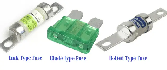 Link Type, â€˜Dâ€™ Type and Bolted Type Fuse