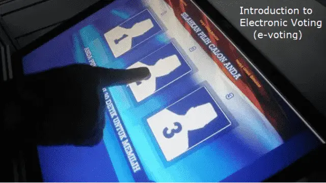 Introduction to Electronic Voting (e-voting) (1)