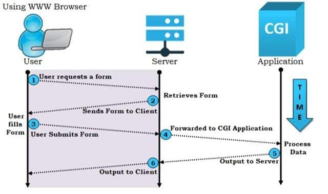 Form interaction with CGI