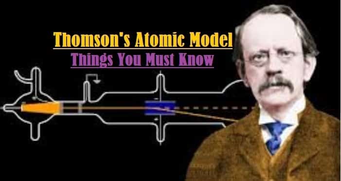 Introduction to Thomsonâ€™s Atomic Model