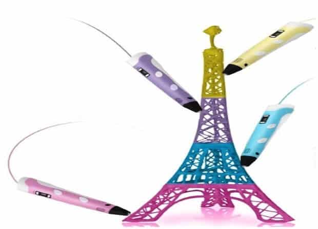 Prototype of Eiffel Tower created by 3D Printing Pen