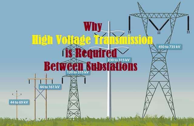 Why High Power Transmission is Required Between Substations