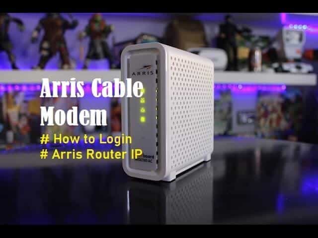 garage salt Picket Arris Cable Modem | Arris Router Login - IP Address for Arris Modem Login