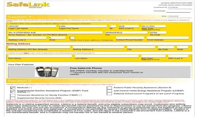 Online Application Form 2
