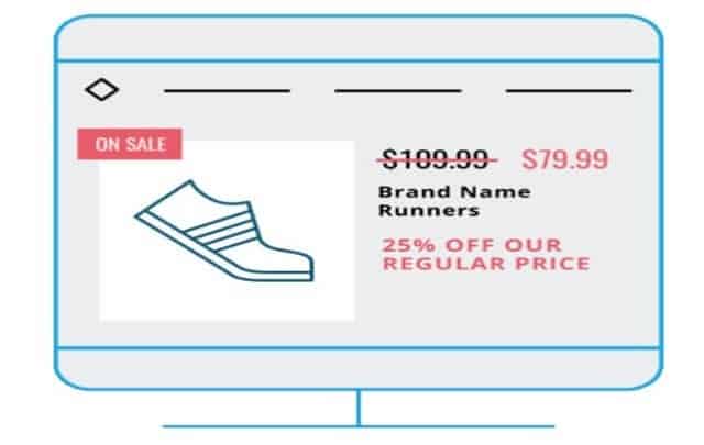 Pricing strikethrough