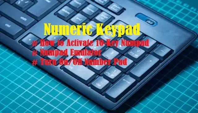 Intro to Numeric Keypad