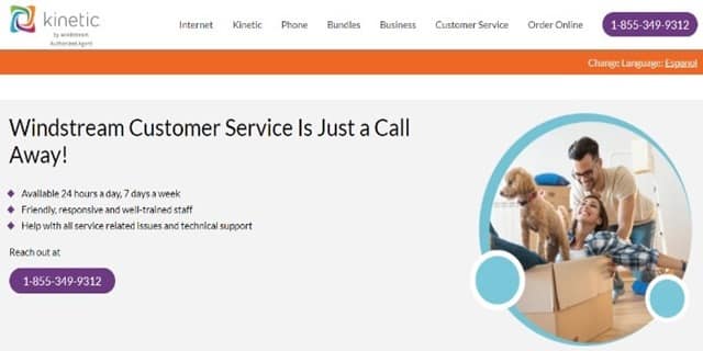 Windstream Support Page