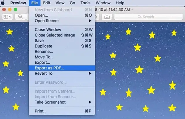 PNG to PDF