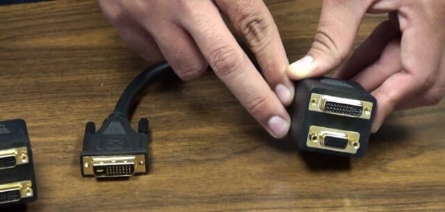 DVI Cable and Adapter