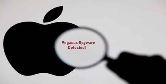 Pegasus was first found on IOS (1)