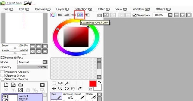 Choose colours in SAI