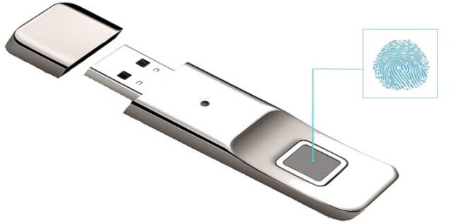 USB Drive with Biometric Security