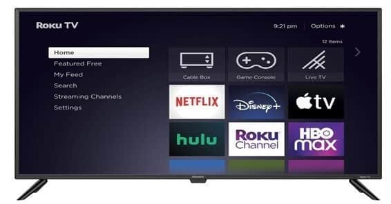 Apps on Element Roku TV