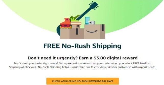 Amazon No-rush Credit