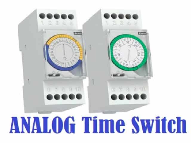 Analog or Mechanical-TimeSwitch