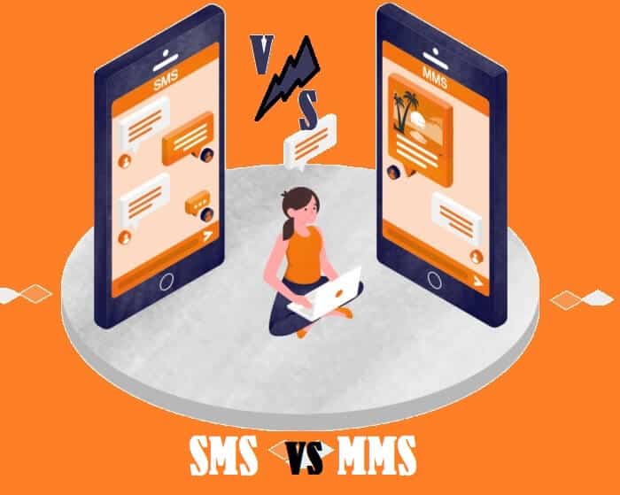 Difference between SMS and MMS
